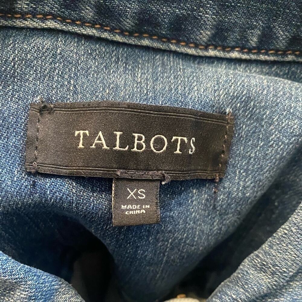 TALBOTS WOMENS “JEAN” JACKET SIZE XS - Picture 3 of 3